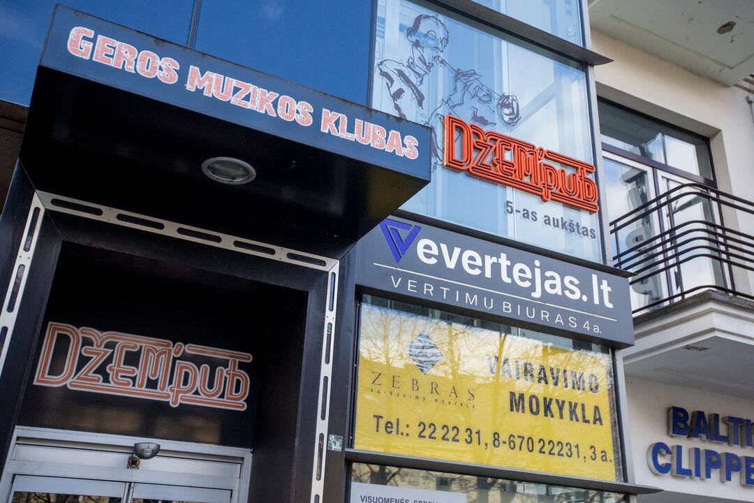 Šešėlis: Laisvės alėjoje esantis naktinis klubas "Džem Pub" – viena dažniausiai Kauno policijos ikiteisminiuose tyrimuose minimų miesto pasilinksminimo įstaigų.