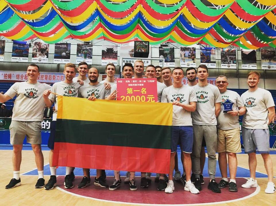 Viešnagės: Kauno "Atleto" komanda nuskynė pirmąsias vietas turnyruose Kinijoje ir Izraelyje.