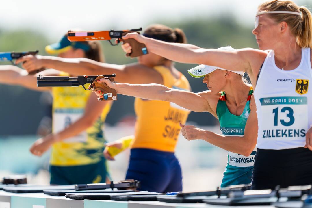 L. Asadauskaitė-Zadneprovskienė pateko į olimpinį finalą
