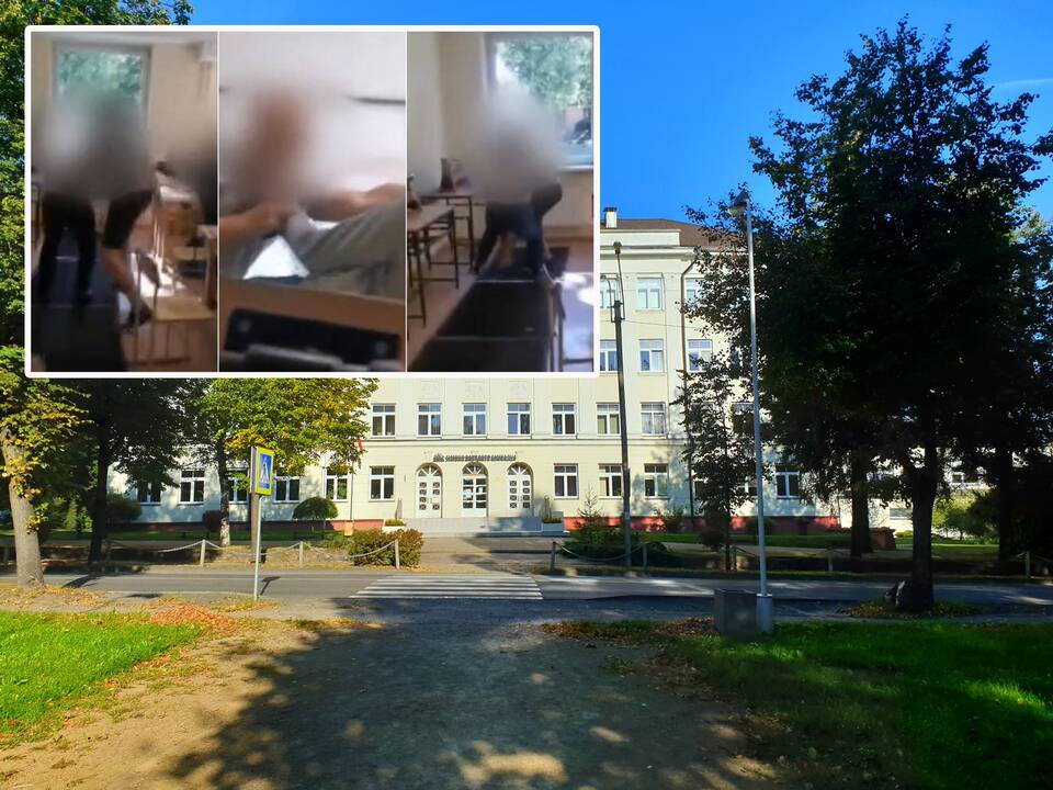 Po šokiruojančio įvykio gimnazijoje – mokytojų ultimatumas: atsisako mokyti mušeiką