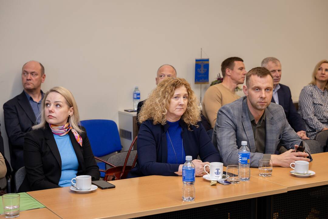 Kauno verslininkų susitikimas su S. Skverneliu ir L. Savicku