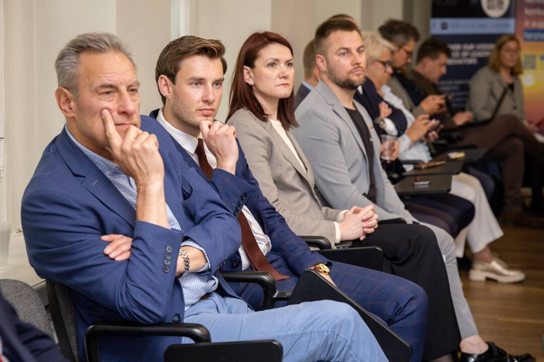 Kauno verslininkų susitikimas su S. Skverneliu ir L. Savicku