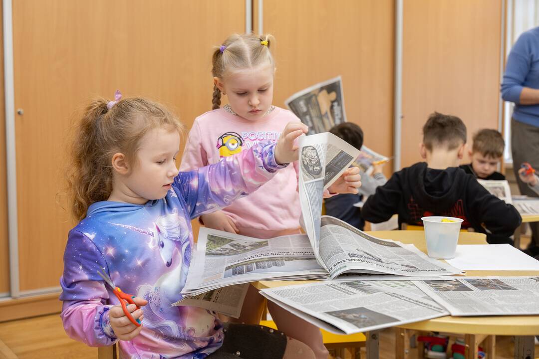 Mažųjų kauniečių pažintis su žurnalistika