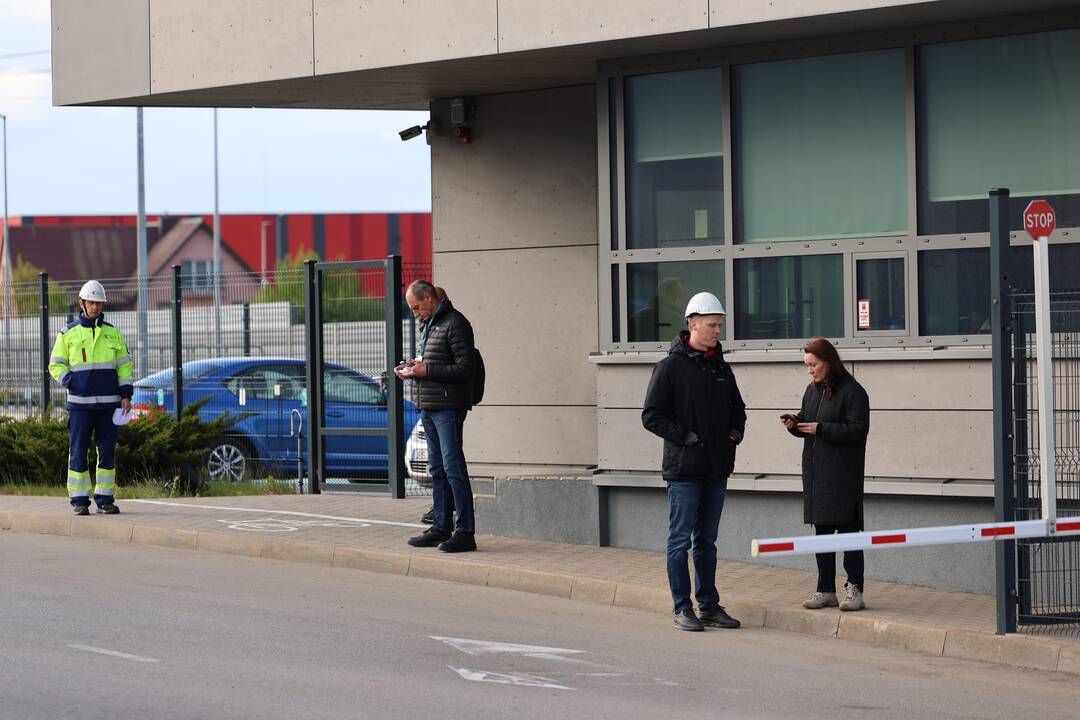 Kauno kogeneracinėje jėgainėje kilo gaisras