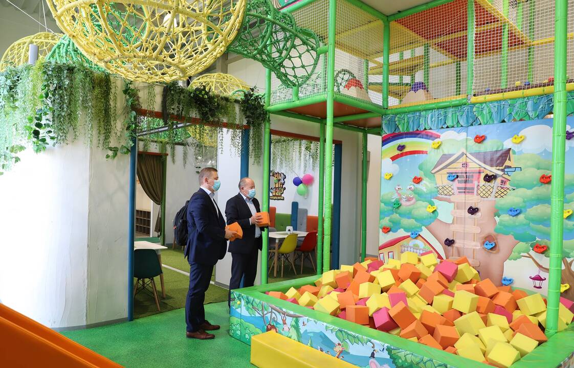 Populiarumas: į vieną didžiausių Lietuvoje pramogų parkų uždarose patalpose "Džiumandži" pasiausti atvyksta vaikų grupės iš Kauno, Klaipėdos ir net Vilniaus.