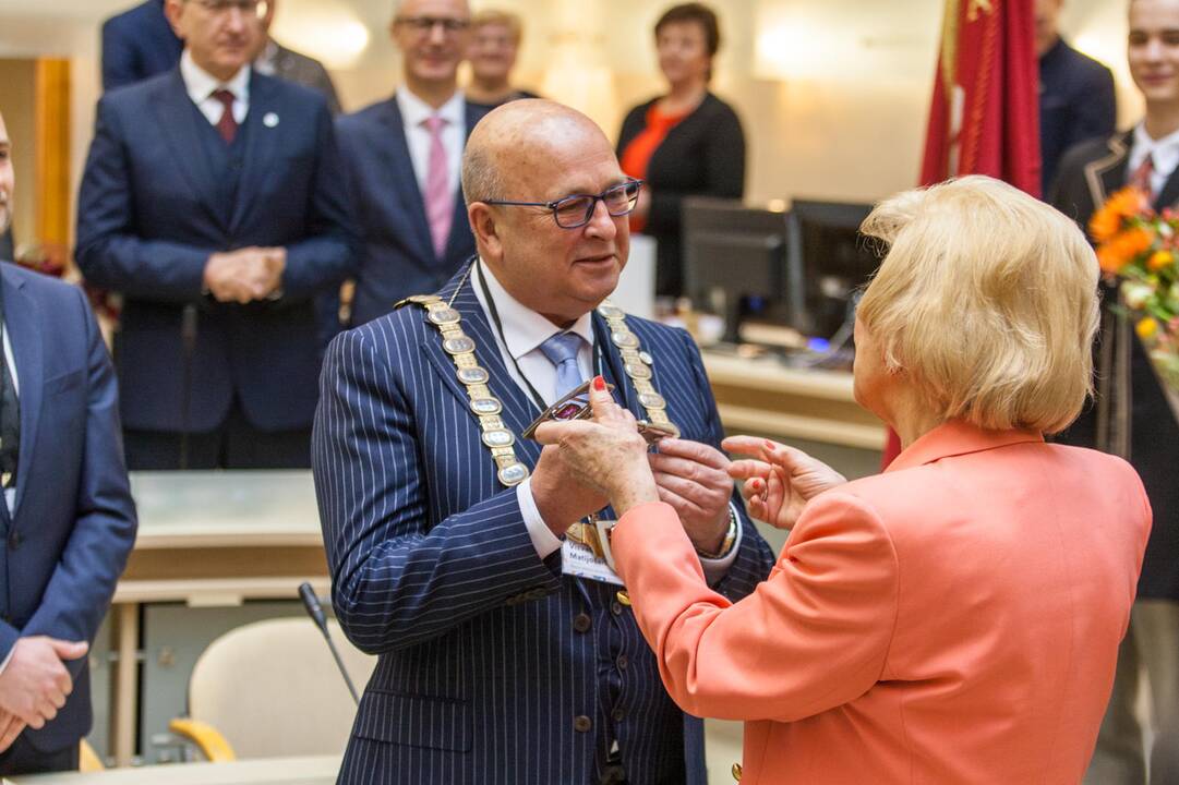 Prisiekė nauja Kauno miesto taryba