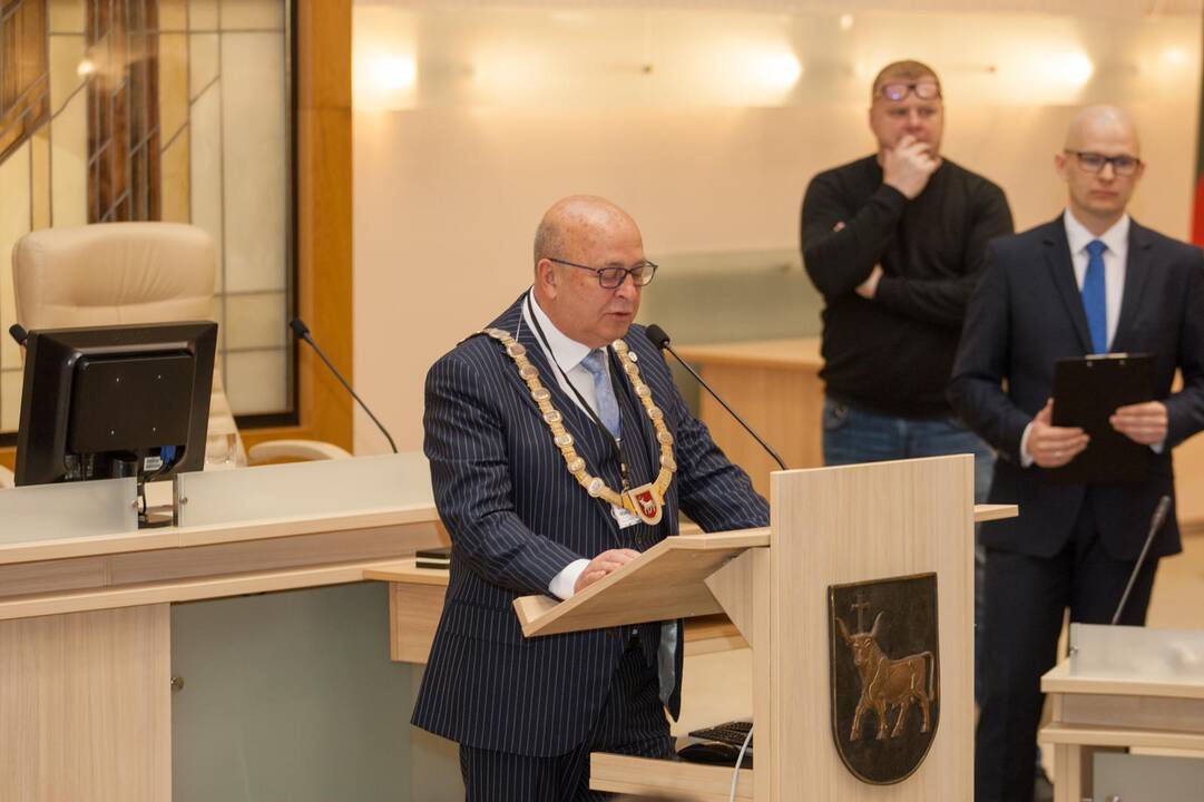 Prisiekė nauja Kauno miesto taryba
