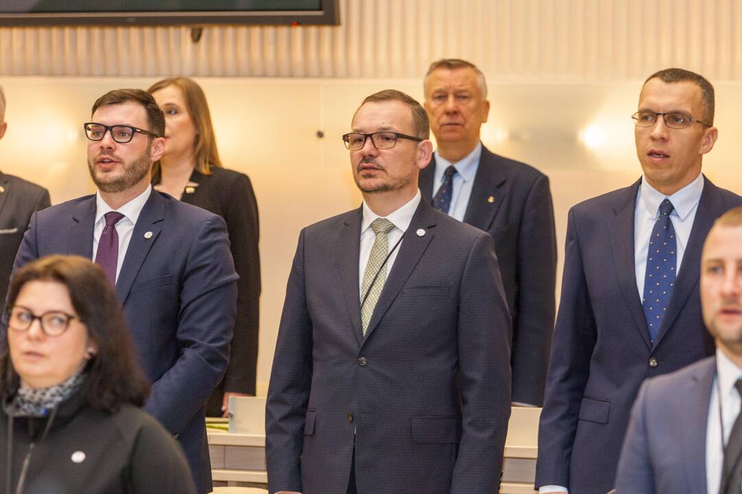 Prisiekė nauja Kauno miesto taryba