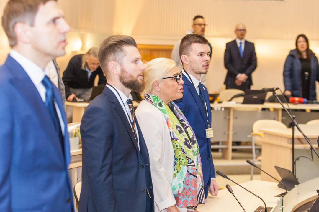 Prisiekė nauja Kauno miesto taryba
