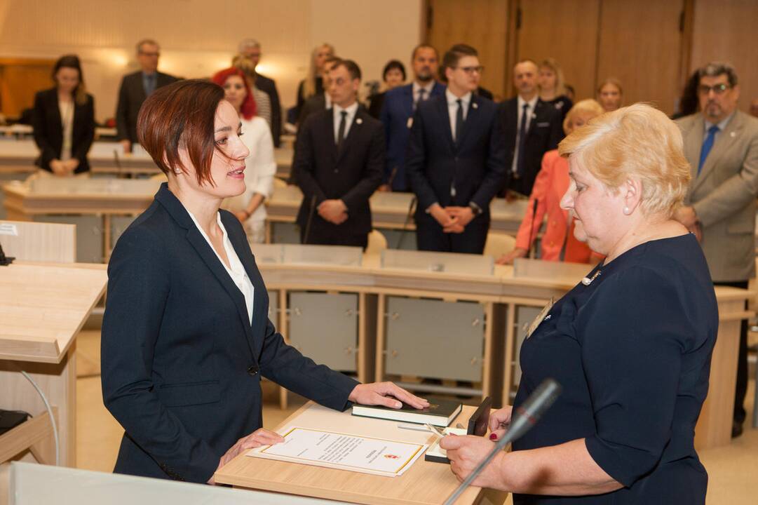 Prisiekė nauja Kauno miesto taryba