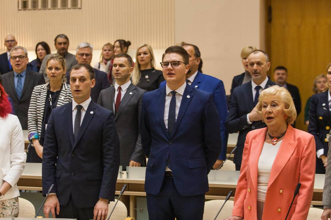 Prisiekė nauja Kauno miesto taryba