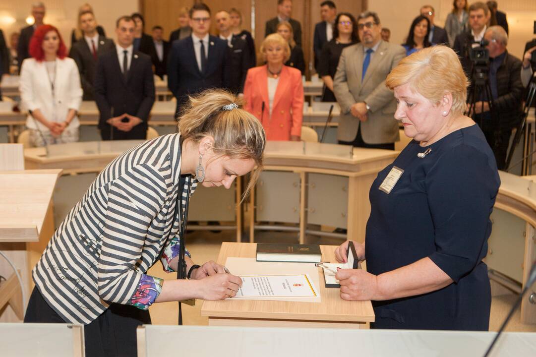 Prisiekė nauja Kauno miesto taryba