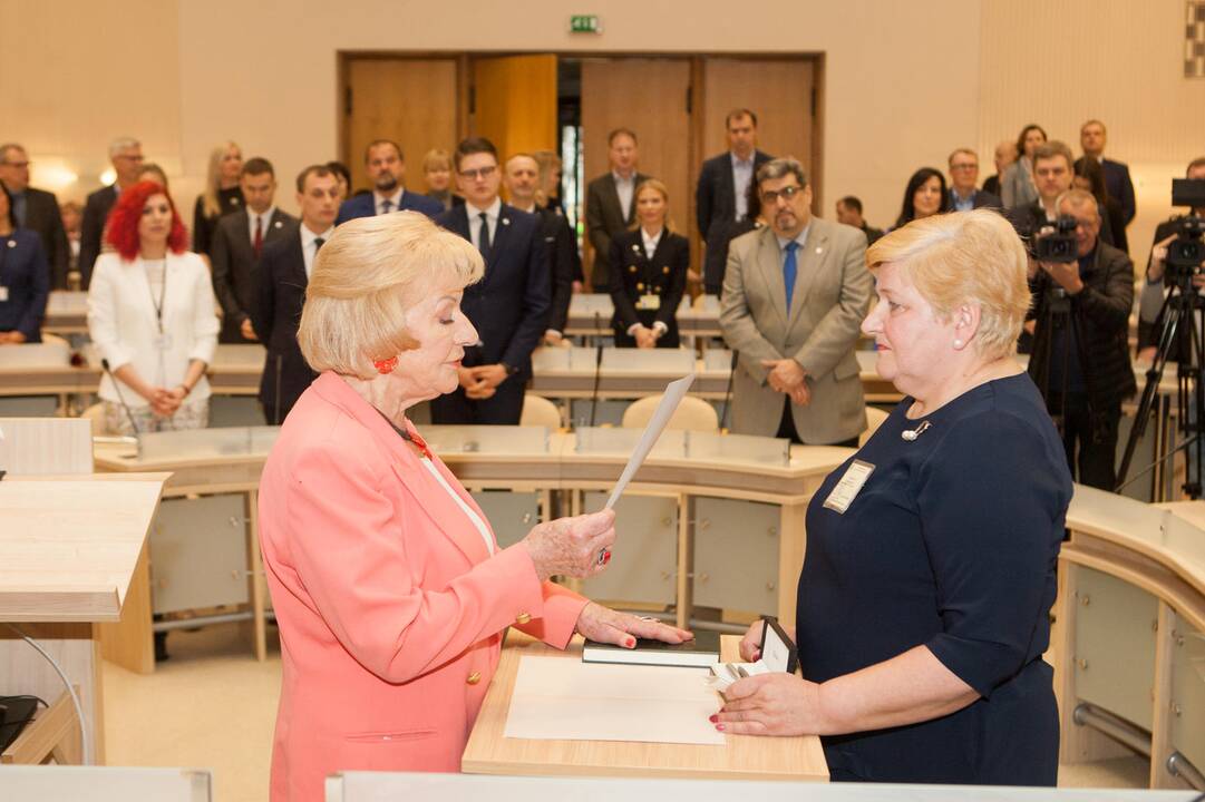 Prisiekė nauja Kauno miesto taryba