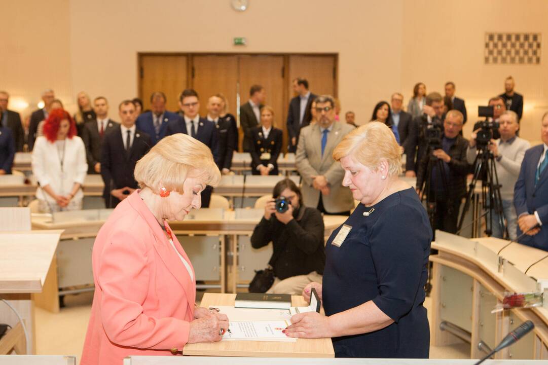Prisiekė nauja Kauno miesto taryba