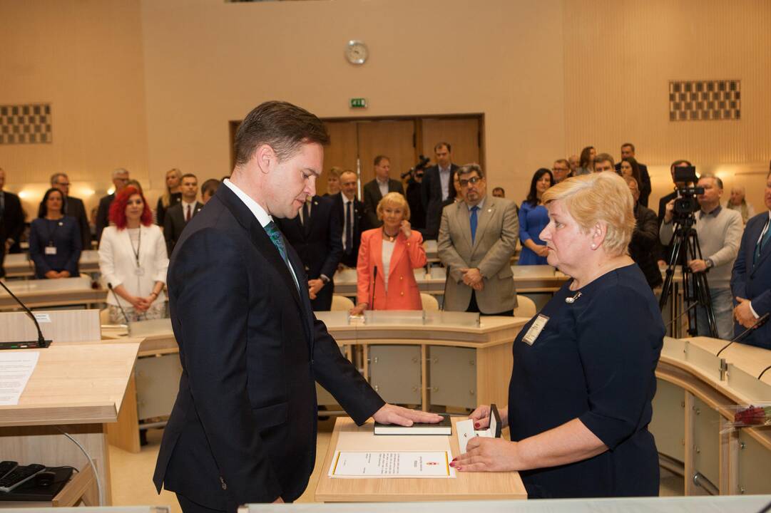 Prisiekė nauja Kauno miesto taryba