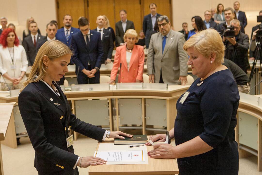 Prisiekė nauja Kauno miesto taryba