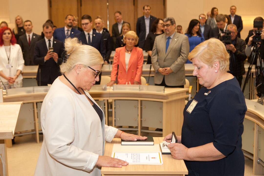 Prisiekė nauja Kauno miesto taryba