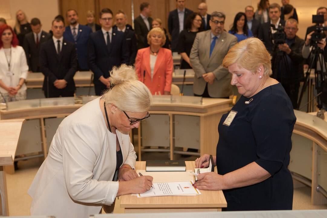 Prisiekė nauja Kauno miesto taryba