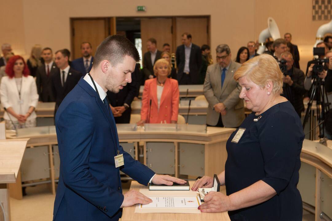 Prisiekė nauja Kauno miesto taryba