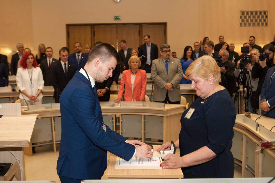 Prisiekė nauja Kauno miesto taryba
