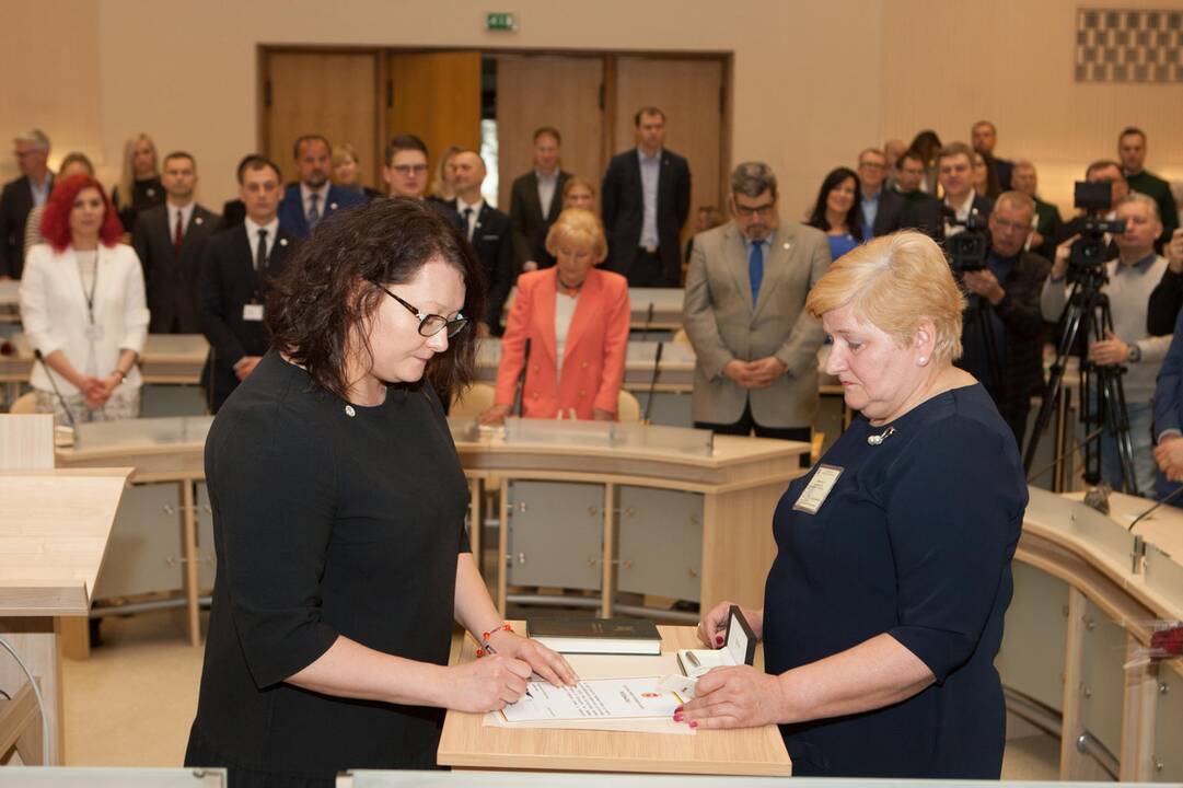 Prisiekė nauja Kauno miesto taryba