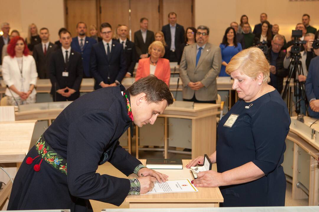 Prisiekė nauja Kauno miesto taryba
