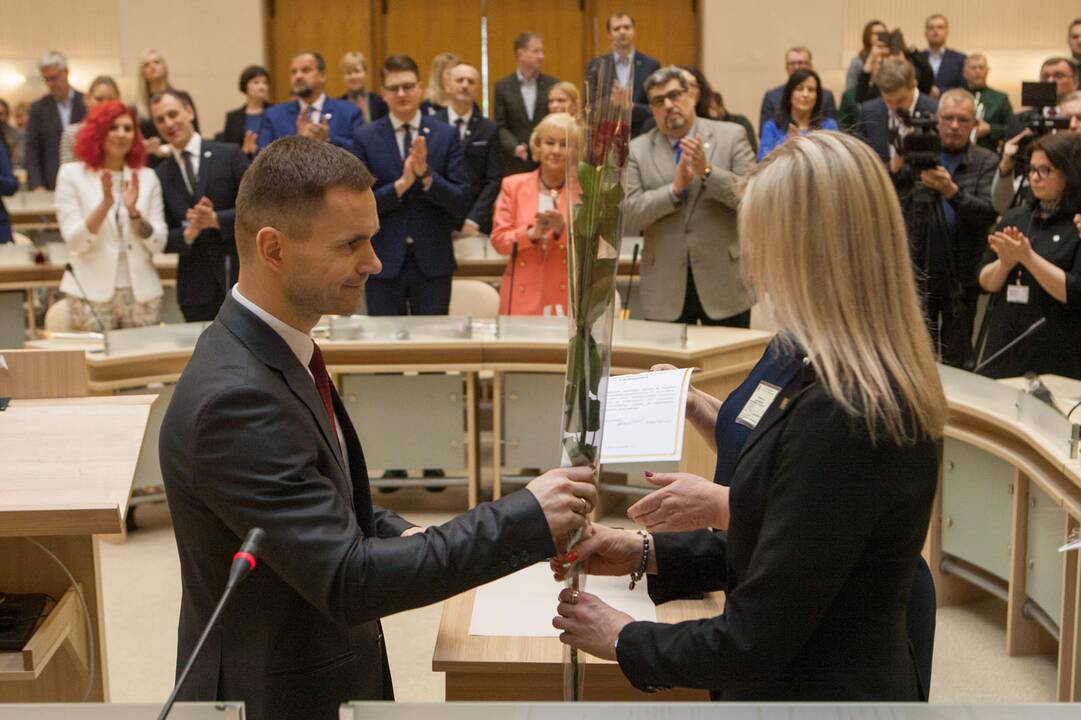 Prisiekė nauja Kauno miesto taryba