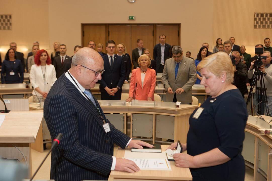 Prisiekė nauja Kauno miesto taryba