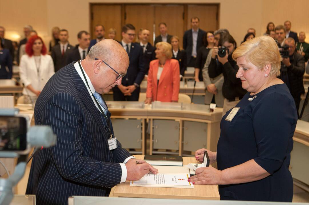 Prisiekė nauja Kauno miesto taryba