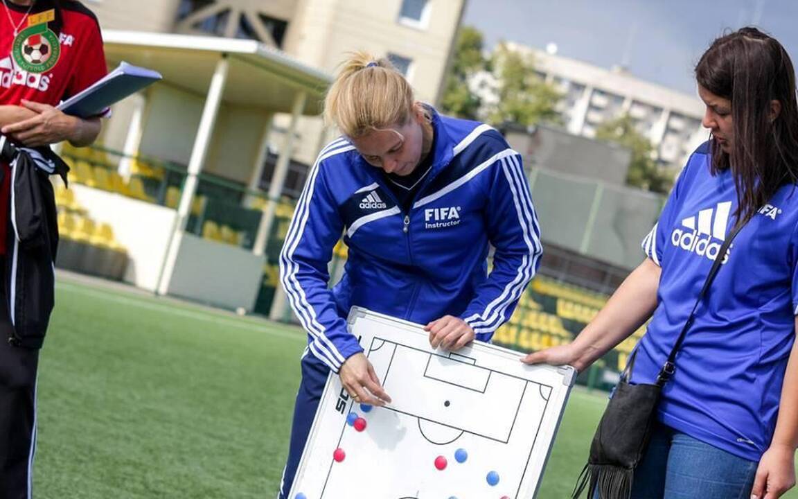Kaune įvyko Lietuvos moterų futbolo trenerių seminaras