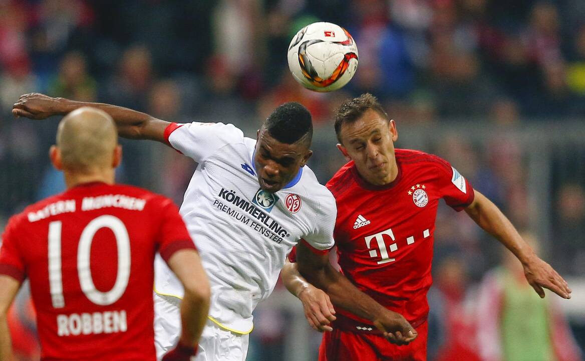 Miuncheno „Bayern“ nusileido „Mainz 05“ futbolininkams