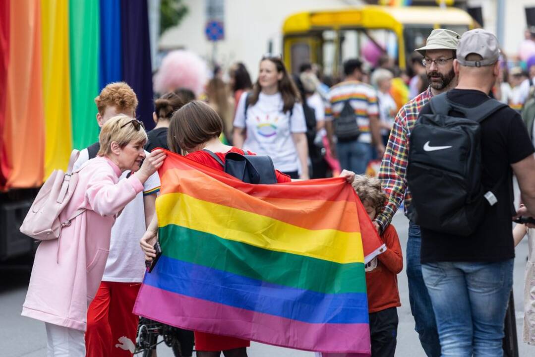 Vilniuje – „Baltic Pride“ festivalio eitynės už lygybę