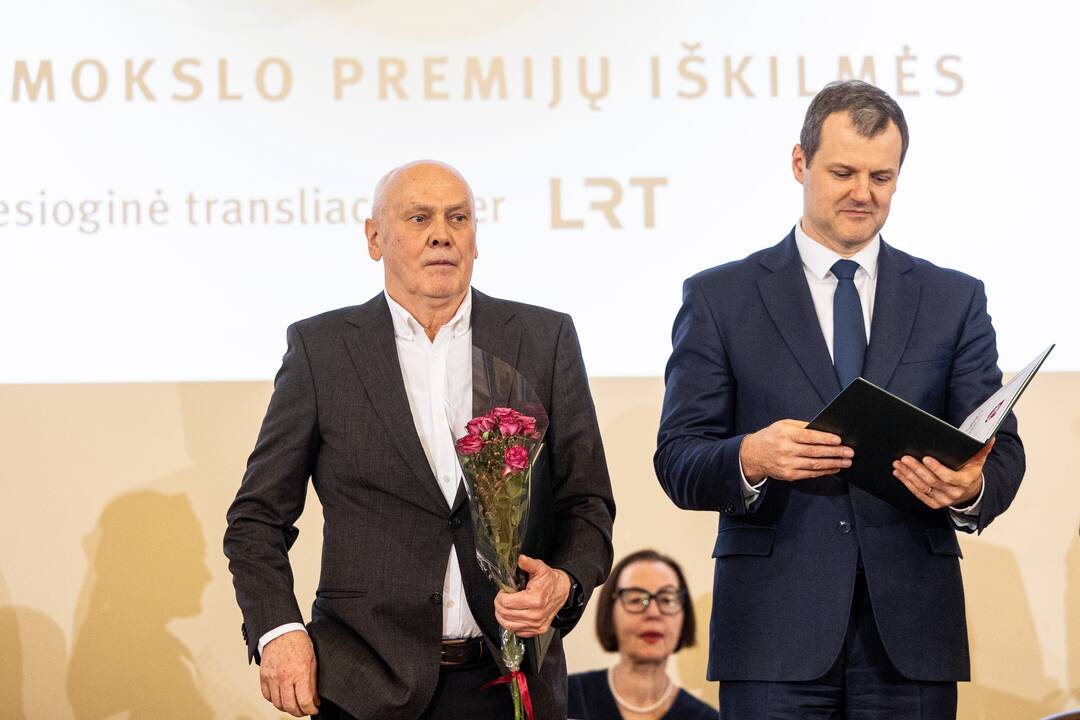 Lietuvos mokslo premijų įteikimo ceremonija