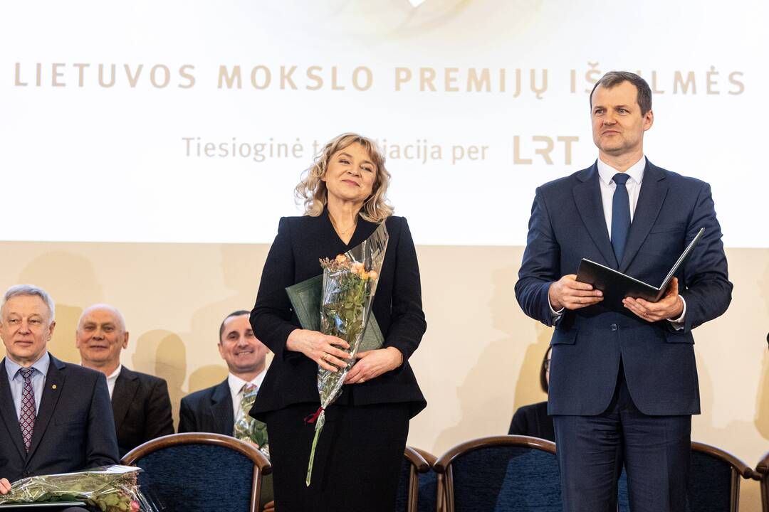 Lietuvos mokslo premijų įteikimo ceremonija