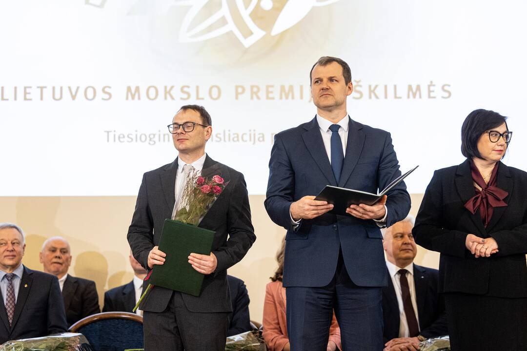 Lietuvos mokslo premijų įteikimo ceremonija