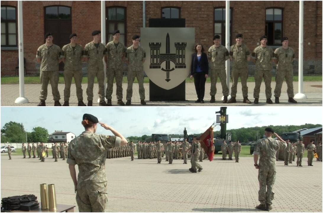 Išskirtinės šauktinių išleistuvės: kuopos vadas tokią istoriją matė pirmą kartą