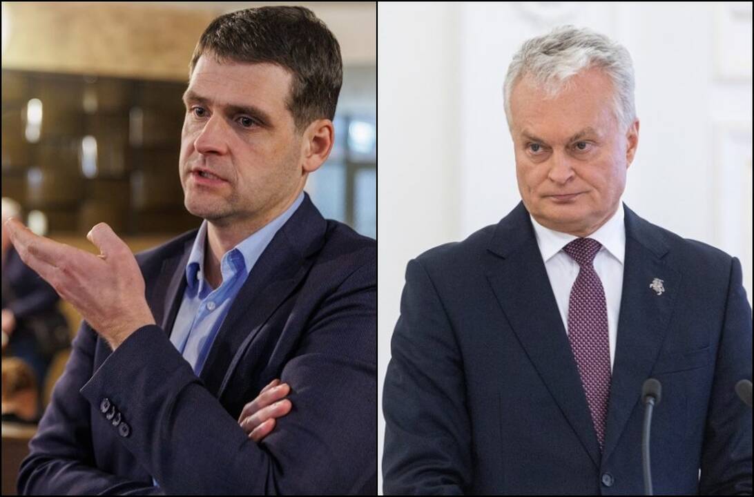 Žemaitaitis užsipuolė Nausėdą: kai šovė, tai atsisėdau kaip turi būt