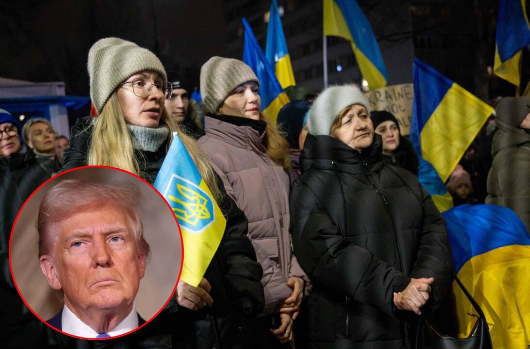 Po Trumpo sprendimo – ukrainiečių šokas ir pyktis: nereikia mūsų žeminti