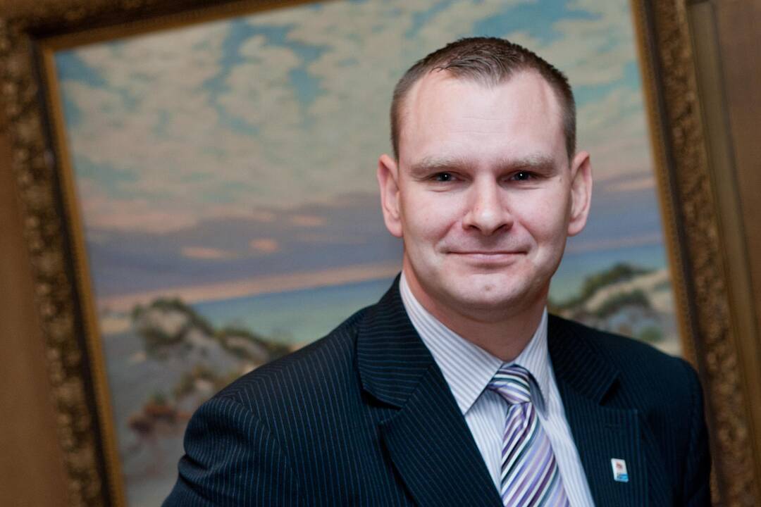 Plaukimo federacijos generalinis sekretorius M. Špokas: džiugu, kad bus statomas naujas baseinas