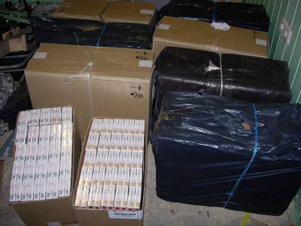 Šilainiuose garažai buvo paversti kontrabandos sandėliais
