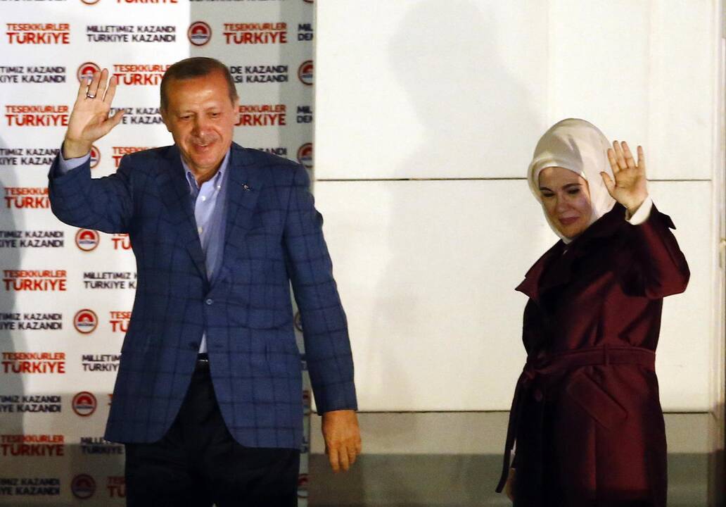 Turkijos prezidento rinkimus laimėjęs R. T. Erdoganas žada „naują erą“