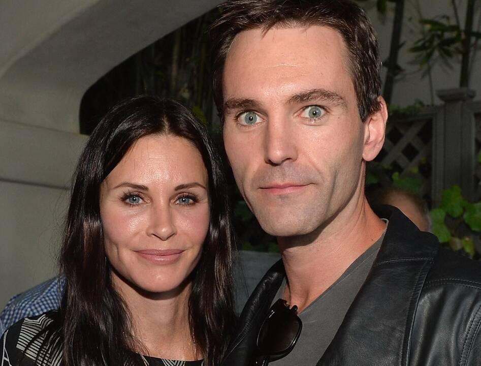 Courteney Cox ir Johnny McDaidas