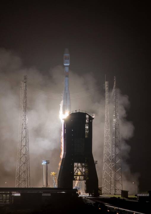 Raketa „Sojuz“ sėkmingai iškėlė į orbitą Ispanijos palydovą