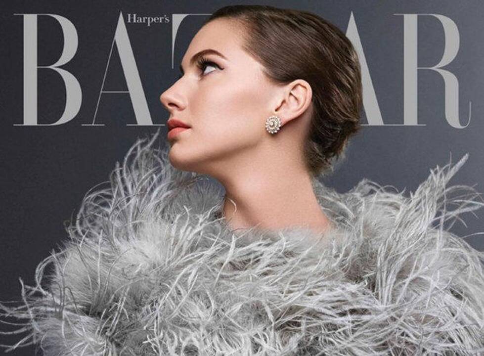 „Harper's Bazaar“ viršelį papuošė A. Hepburn vaikaitės atvaizdas 