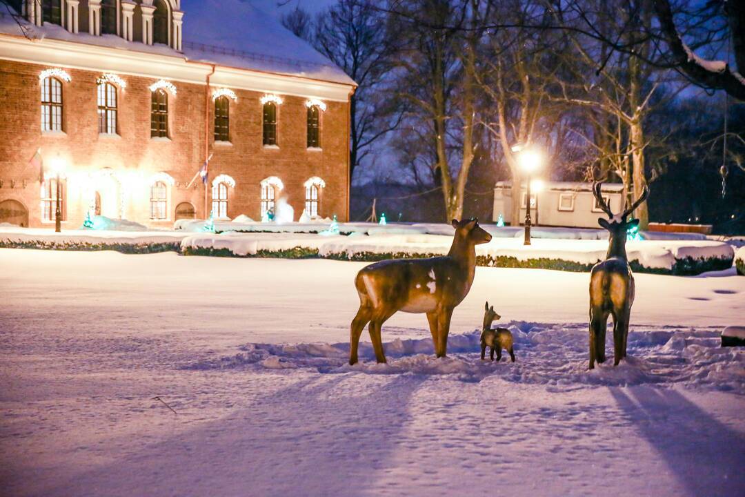 Kalėdų Senelis į Raudondvarį gali atkeliauti net sraigtasparniu