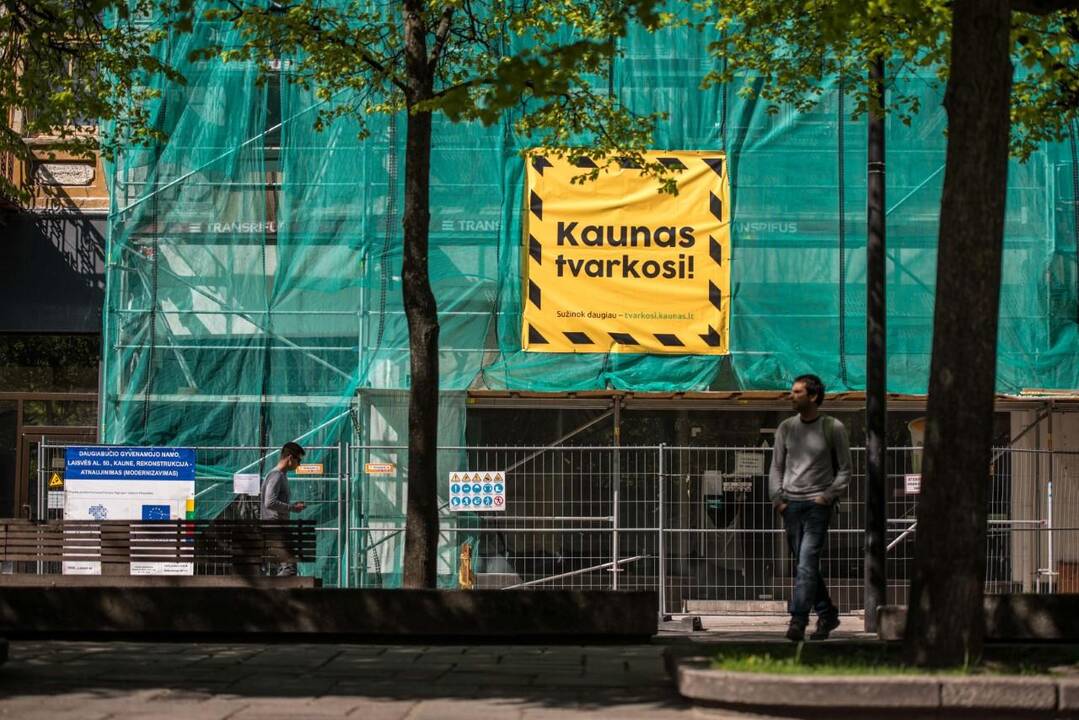 Pusšimtis Kauno pastatų netrukus užsivilks naują apdarą