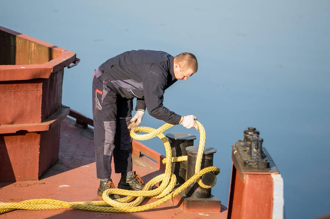 Marvelės uostą pasiekė pirmasis krovinys
