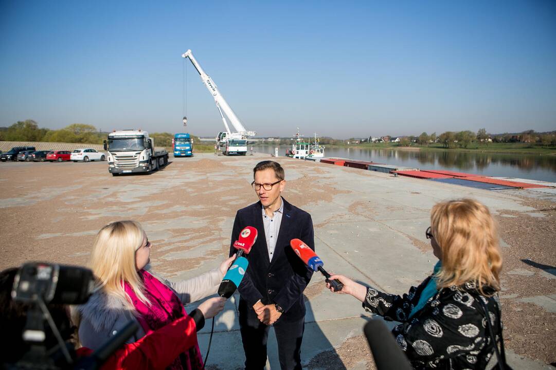 Marvelės uostą pasiekė pirmasis krovinys