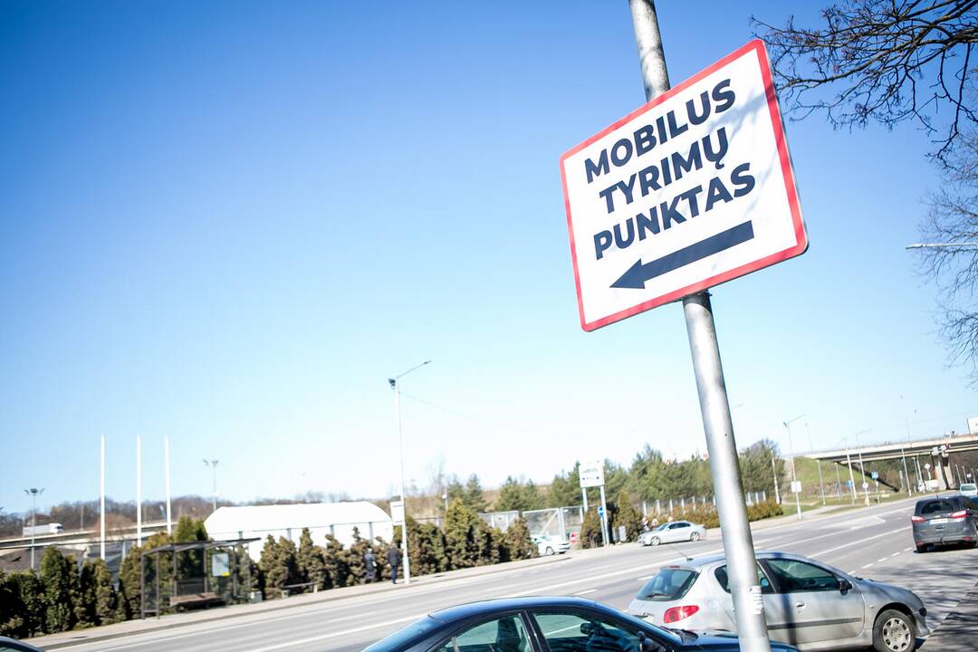 Antrasis koronaviruso patikros punktas Kaune