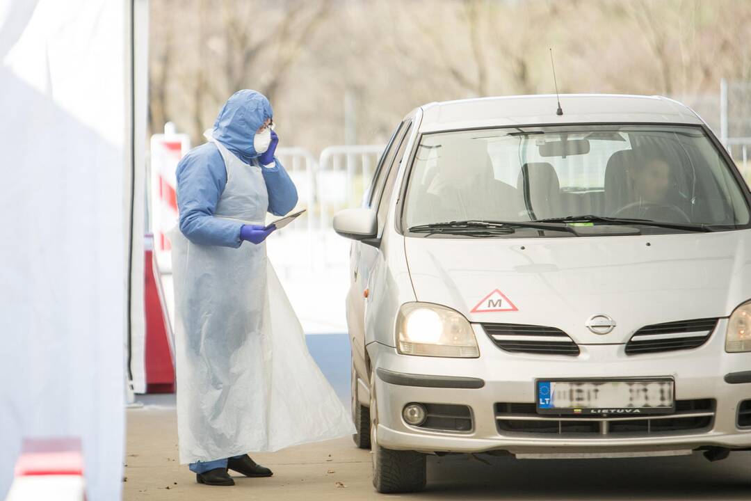 Antrasis koronaviruso patikros punktas Kaune